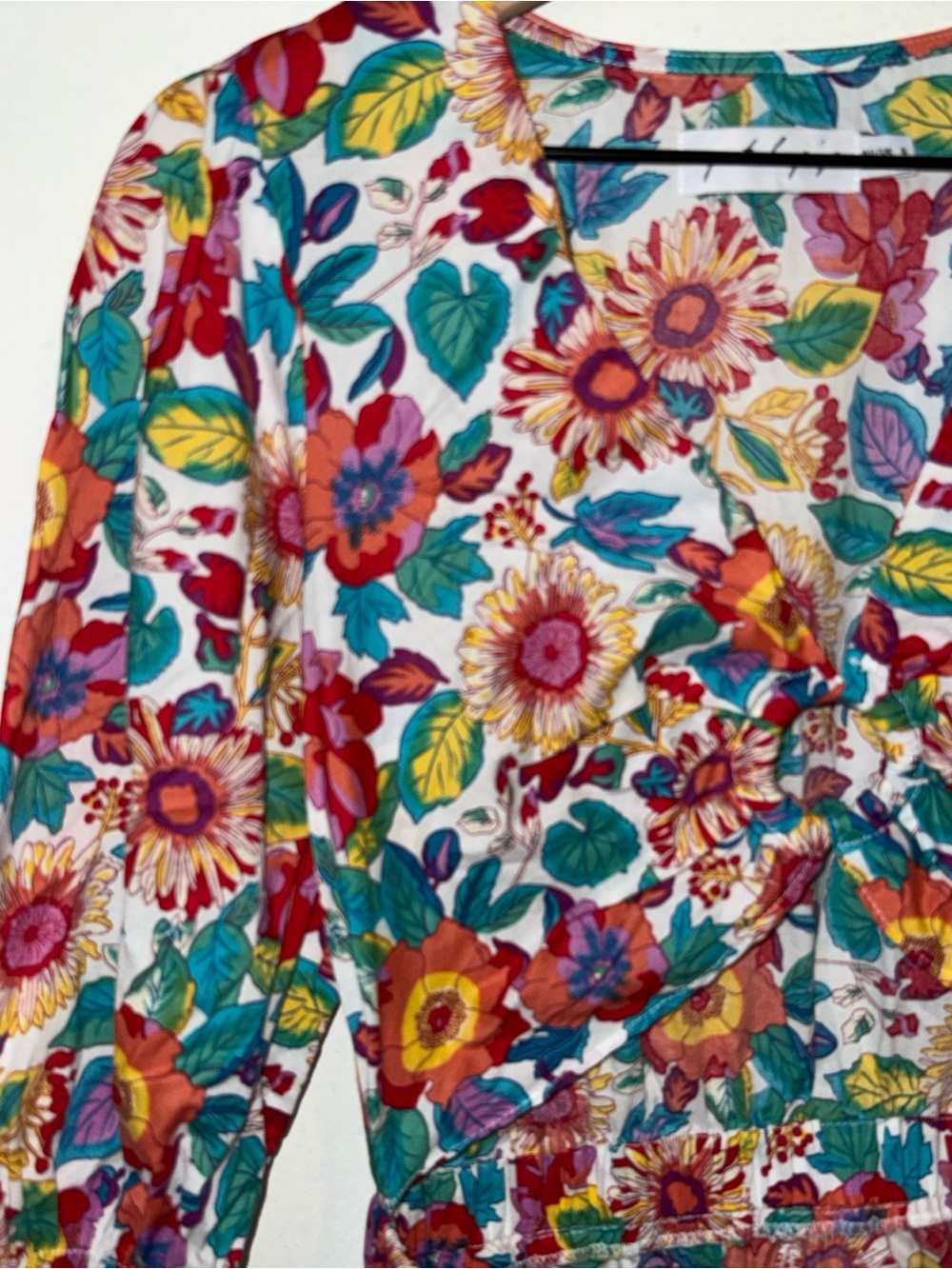 Petal & Pup Multicolor Floral Midi Dress - Picture 2 of 7